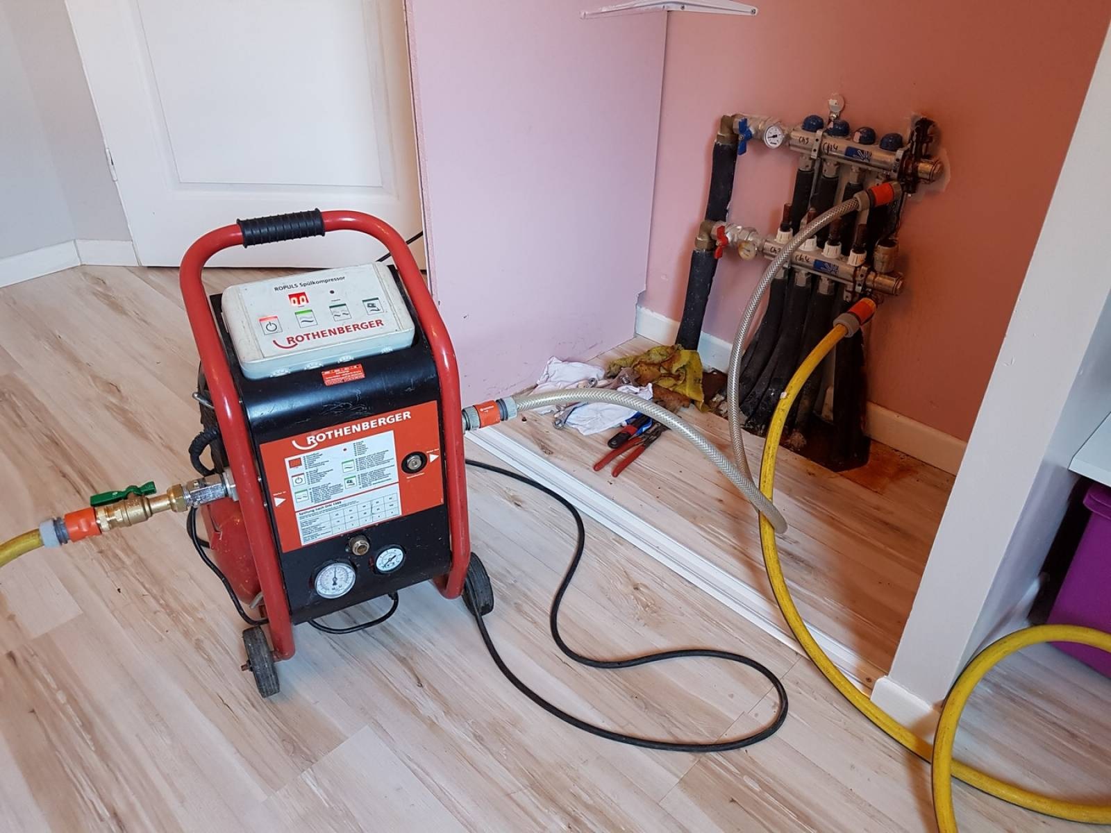 Atalar Vaillant Hermetik Şofben Petek Temizliği